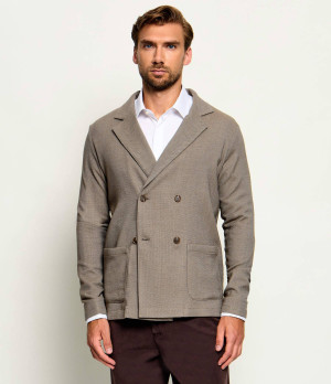 BOSS BLACK Wełniana marynarka C-Carper-DB-CD-264F | Relaxed fit