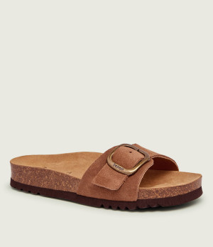 Scholl Klapki KATHLEEN | zamsz
