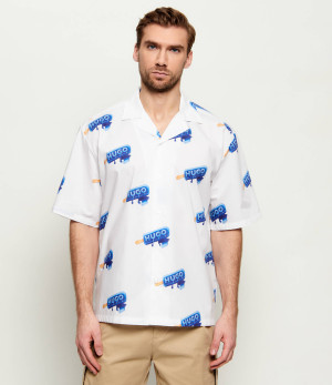 Hugo Blue Koszula Eligino | Loose fit