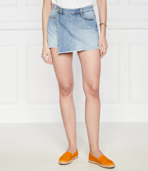 DONDUP - made in Italy Jeansowe spódnico-spodnie