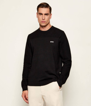 BOSS GREEN Sweter KN_Momentum-X CN | Regular Fit | z dodatkiem wełny
