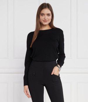 Marc Cain Sweter | Casual fit | z dodatkiem wełny i kaszmiru