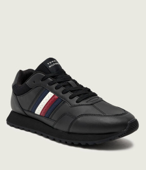 Tommy Hilfiger Skórzane sneakersy NEW RUNNER EVA