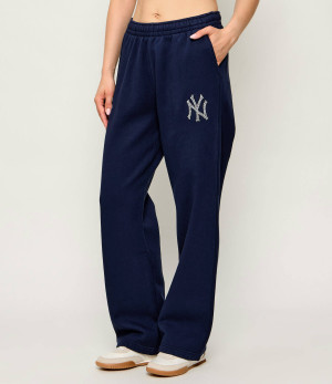 Sporty&Rich Spodnie dresowe Yankees Krystal | Relaxed fit