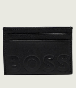 BOSS BLACK Skórzane etui na karty Big BB_S