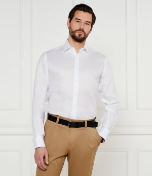 Karl Lagerfeld Lniana koszula | Modern fit
