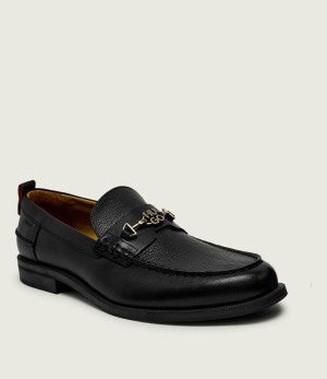 HUGO Skórzane loafersy Varian_loaf_plgrhw
