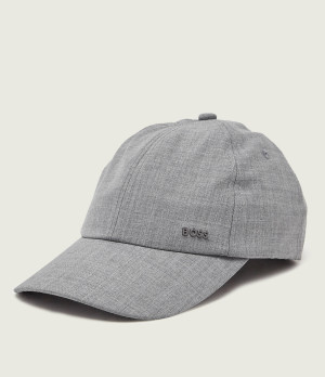 BOSS BLACK Wełniana bejsbolówka Zed_Performance-TW