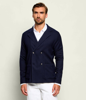 BOSS BLACK Wełniana marynarka C-Carper-DB-CD-264F | Relaxed fit