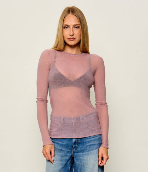 Pinko Wełniana bluzka Pico | Slim Fit