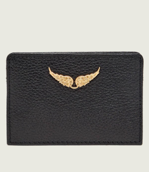 Zadig&Voltaire Skórzane etui na karty Zv Pass