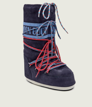Moon Boot Śniegowce ICON | zamsz