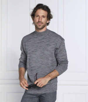 Calvin Klein Wełniany sweter | Regular Fit