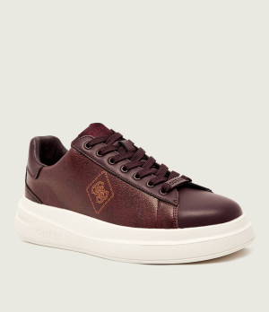 Guess Sneakersy ELBA | z dodatkiem skóry