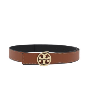 TORY BURCH Skórzany dwustronny pasek 1" Miller