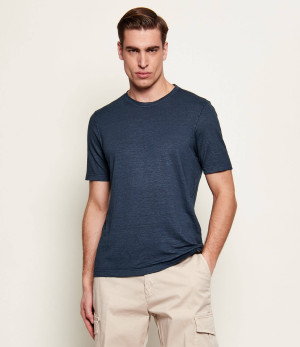 Gran Sasso Lniany t-shirt | Regular Fit