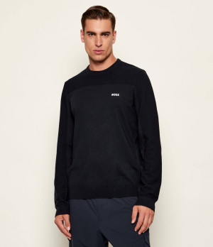 BOSS GREEN Sweter KN_Momentum-X CN | Regular Fit | z dodatkiem wełny