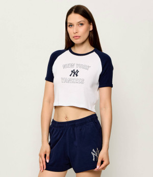 Sporty&Rich T-shirt Yankees Arch | Cropped Fit