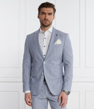 BOSS BLACK Marynarka H-Hutson-233 | Slim Fit | z dodatkiem wełny