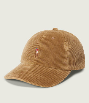 POLO RALPH LAUREN Bejsbolówka | sztruks