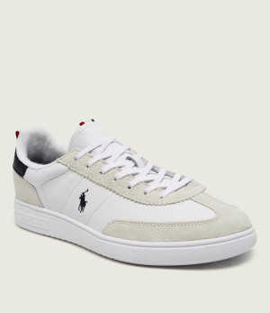 POLO RALPH LAUREN Skórzane sneakersy BEDFORD | zamsz