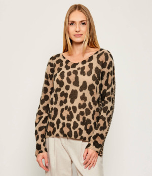 Marc Cain Wełniany sweter | Loose fit