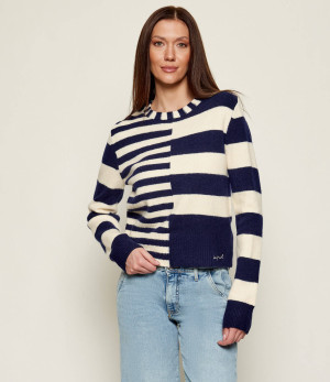 Desigual Sweter JERS_MALMOE | z dodatkiem wełny