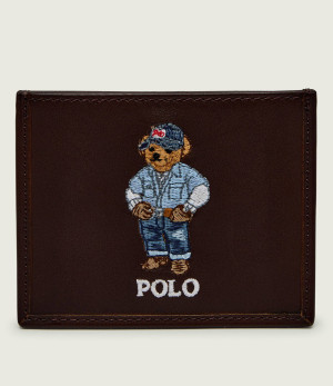 POLO RALPH LAUREN Skórzane etui na karty