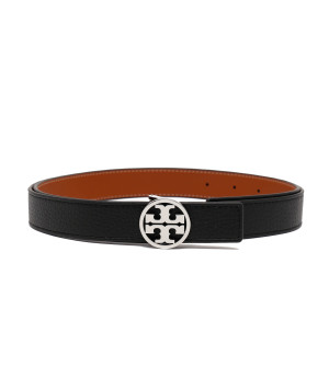 TORY BURCH Skórzany dwustronny pasek 1" Miller