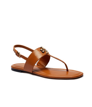 TORY BURCH Skórzane sandały Eleanor