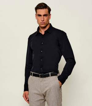 BOSS BLACK Koszula P-Roan-kent-C1-233 | Slim Fit | stretch