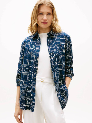 Tommy Hilfiger Lniana koszula | Relaxed fit