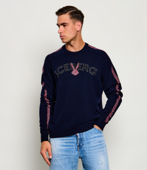 Iceberg Wełniany sweter | Iceberg x Looney Tunes | Regular Fit