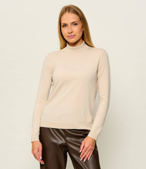 Weekend MaxMara Golf Wkdkiku | Regular Fit | z dodatkiem jedwabiu i wełny