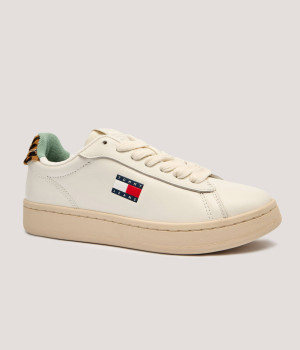 Tommy Jeans Skórzane sneakersy Archive 98
