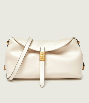 Pinko Skórzana torebka na ramię SADDLE CLASSIC
