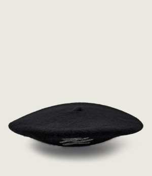 Karl Lagerfeld Wełniany beret k/autograph