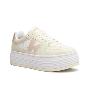 Calvin Klein Jeans Skórzane sneakersy
