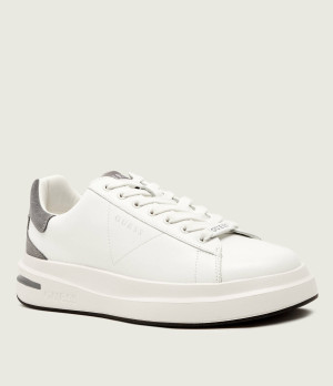 Guess Skórzane sneakersy ELBA