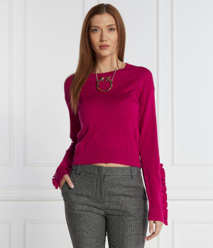 Pinko Wełniany sweter | Regular Fit
