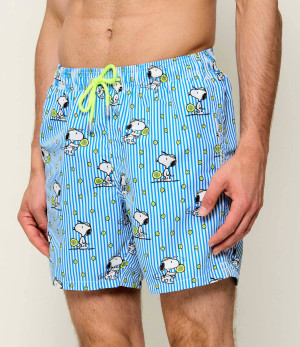 ST.Barth Szorty kąpielowe GUSTAVIA SNOOPY PADEL| ST.BARTH X PEANUTS | Regular Fit