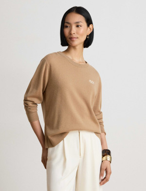 LAUREN RALPH LAUREN Kaszmirowy sweter | Relaxed fit