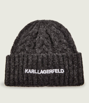 Karl Lagerfeld Czapka k/essential | z dodatkiem wełny