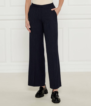 Calvin Klein Spodnie | flare fit | z dodatkiem wełny