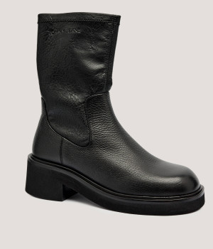 Tommy Jeans Skórzane botki