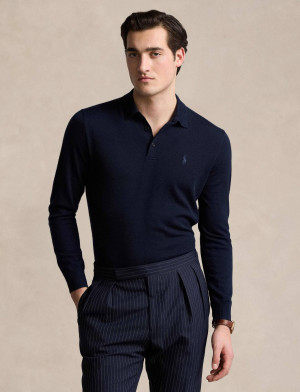 POLO RALPH LAUREN Wełniane polo