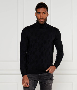 Karl Lagerfeld Wełniany golf | Slim Fit