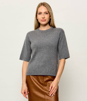 Marella SPORT Wełniany sweter Mlsvela | Regular Fit | z dodatkiem kaszmiru