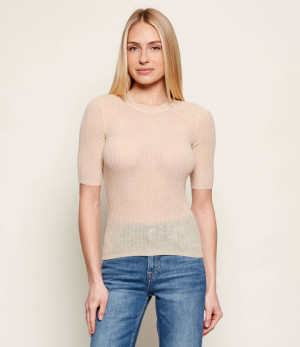 BOSS ORANGE Wełniany sweter C_Fennini | Slim Fit