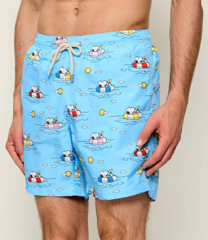 ST.Barth Szorty kąpielowe LIGHTING SNOPPY CHILL YACHT| ST.BARTH X PEANUTS | Regular Fit